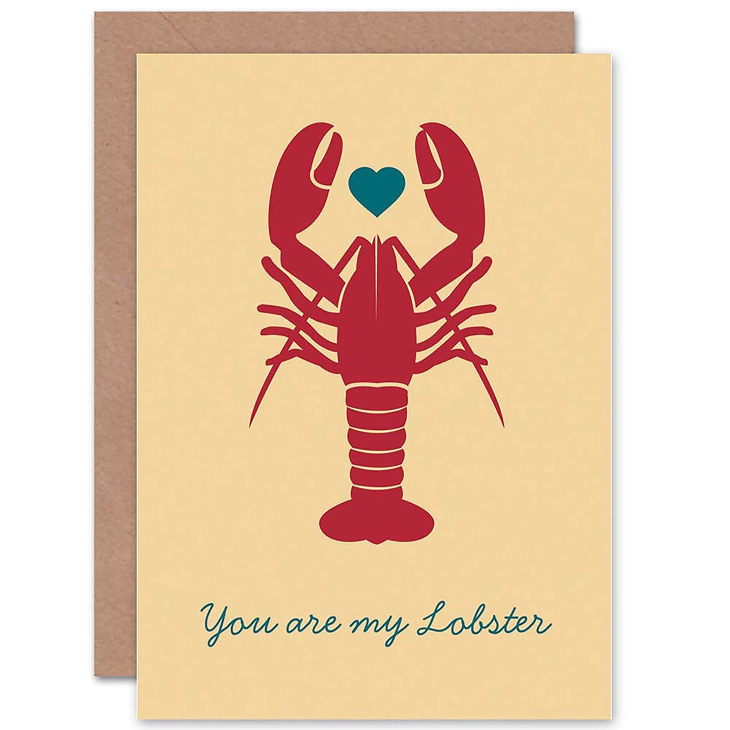 You Are My Lobster Partner Romantic Card