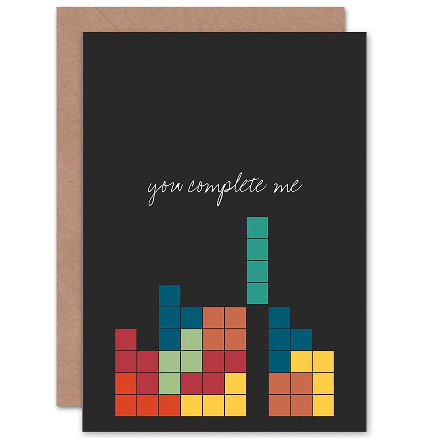 You Complete Me Partner Romantic Card