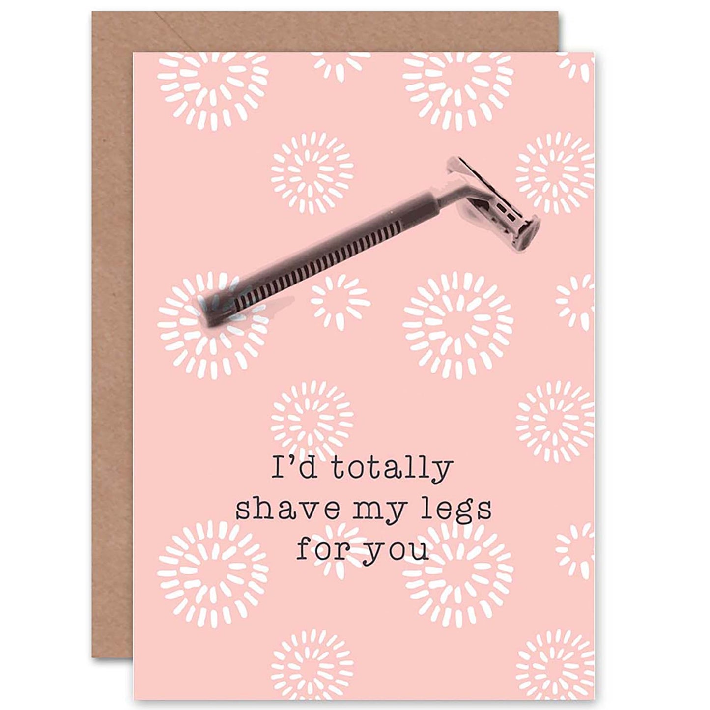 Shave You Partner Anniversary Love Romantic Card
