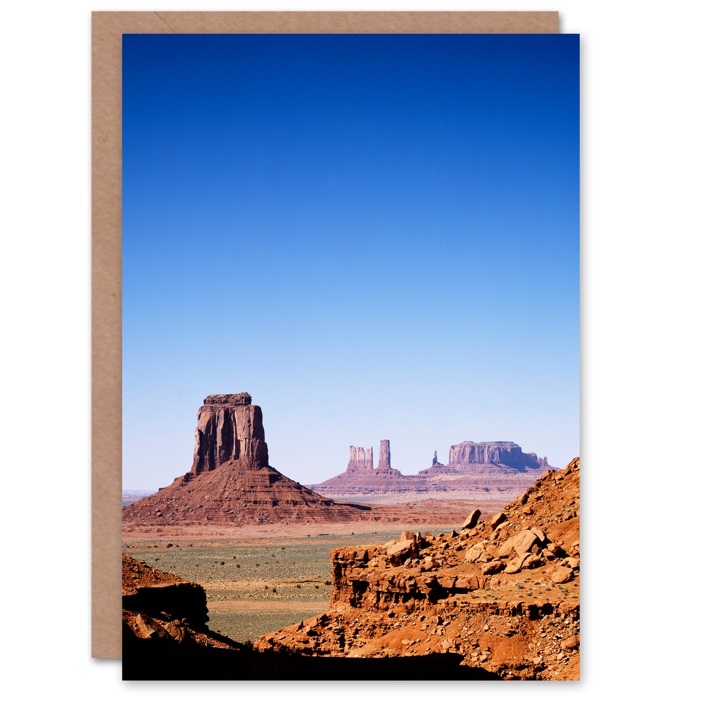 Carol M Highsmith Art Card Monument Valley Landscape Photograph