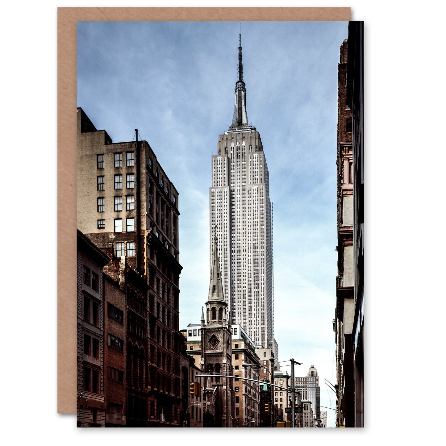 Carol M Highsmith Art Card New York City Street View Photograph