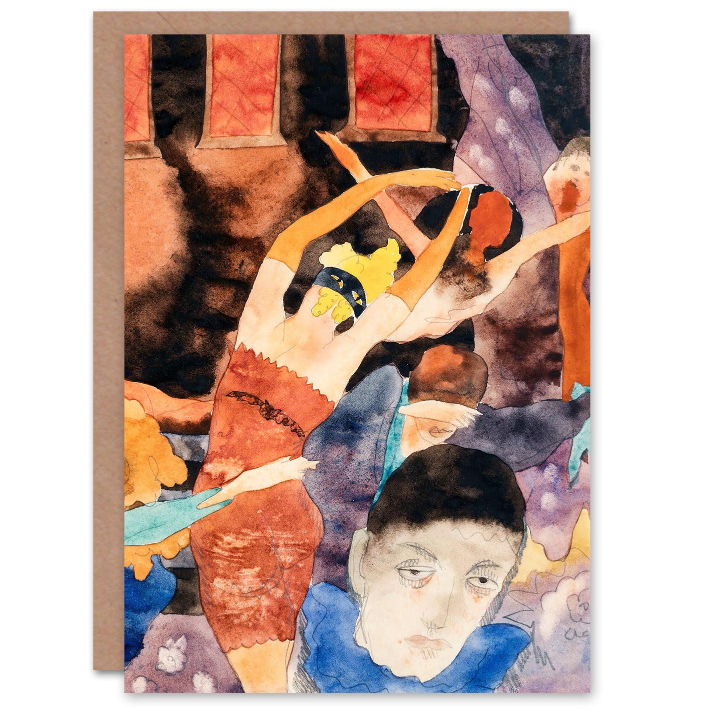 Charles Demuth Art Card The Masque of the Red Death