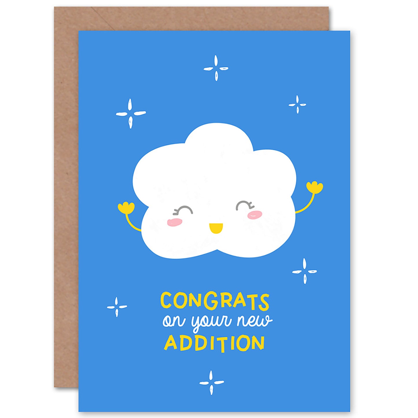 Cloud Congratulations Congratulations Card