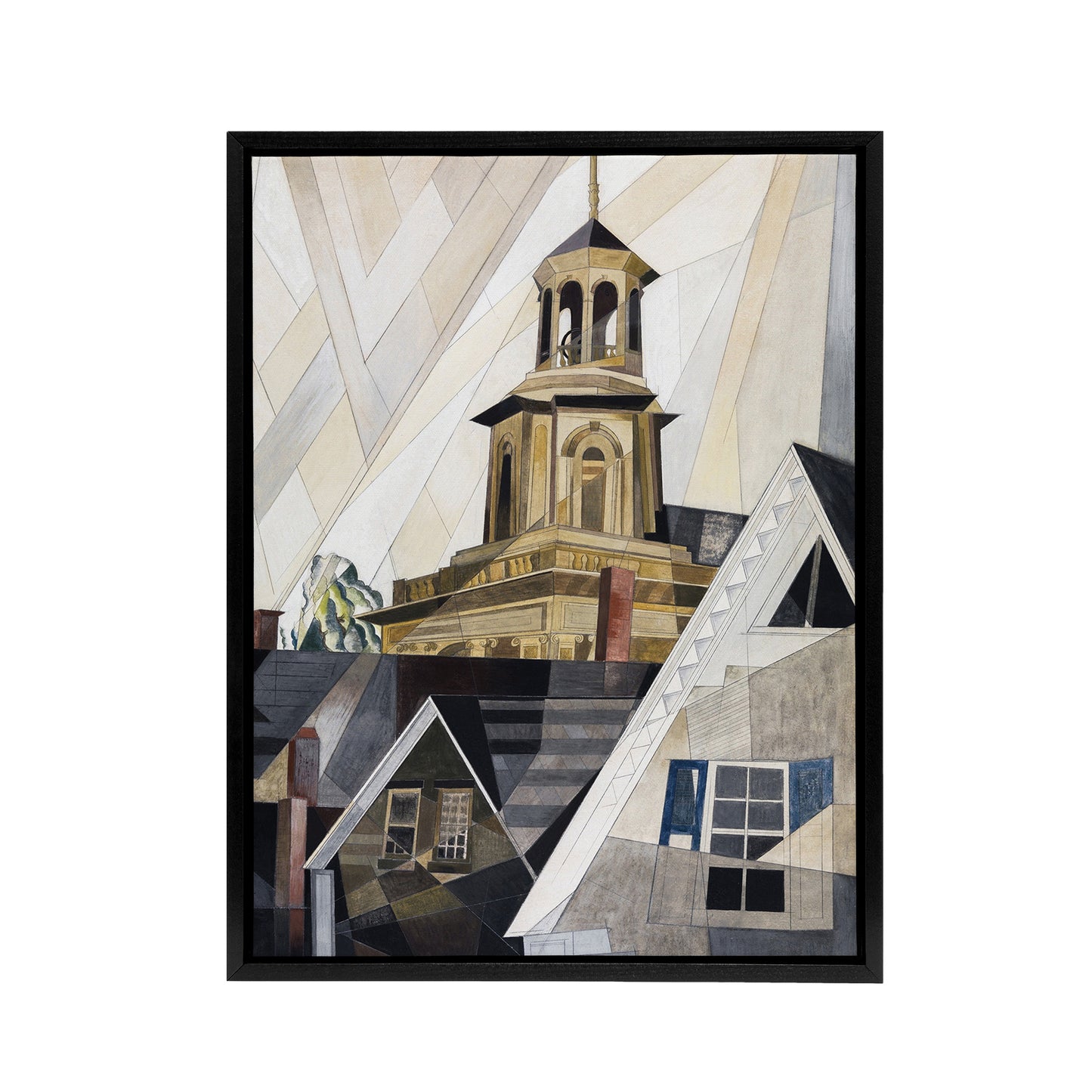 After Sir Christopher Wren Charles Demuth Framed Canvas Wall Art Print