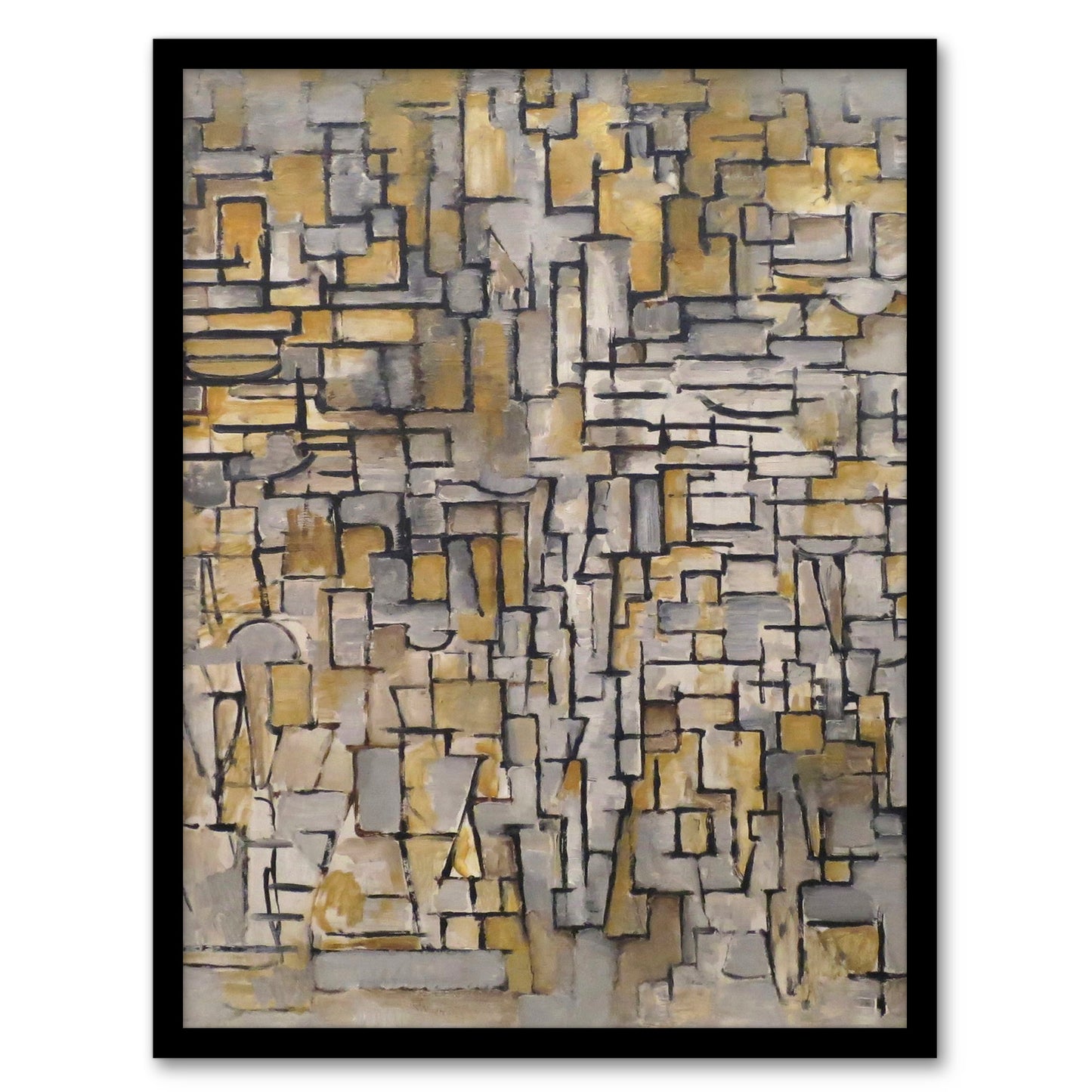Piet Mondrian Framed Wall Art Print Tableau No 2 Composition No VII Home Décor