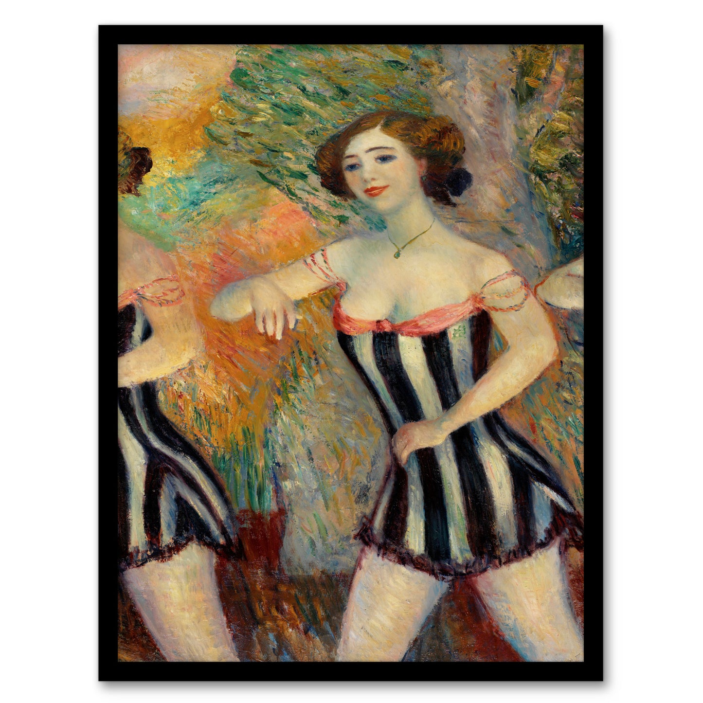 William James Glackens Framed Wall Art Pony Ballet Theater Dancer Home Décor