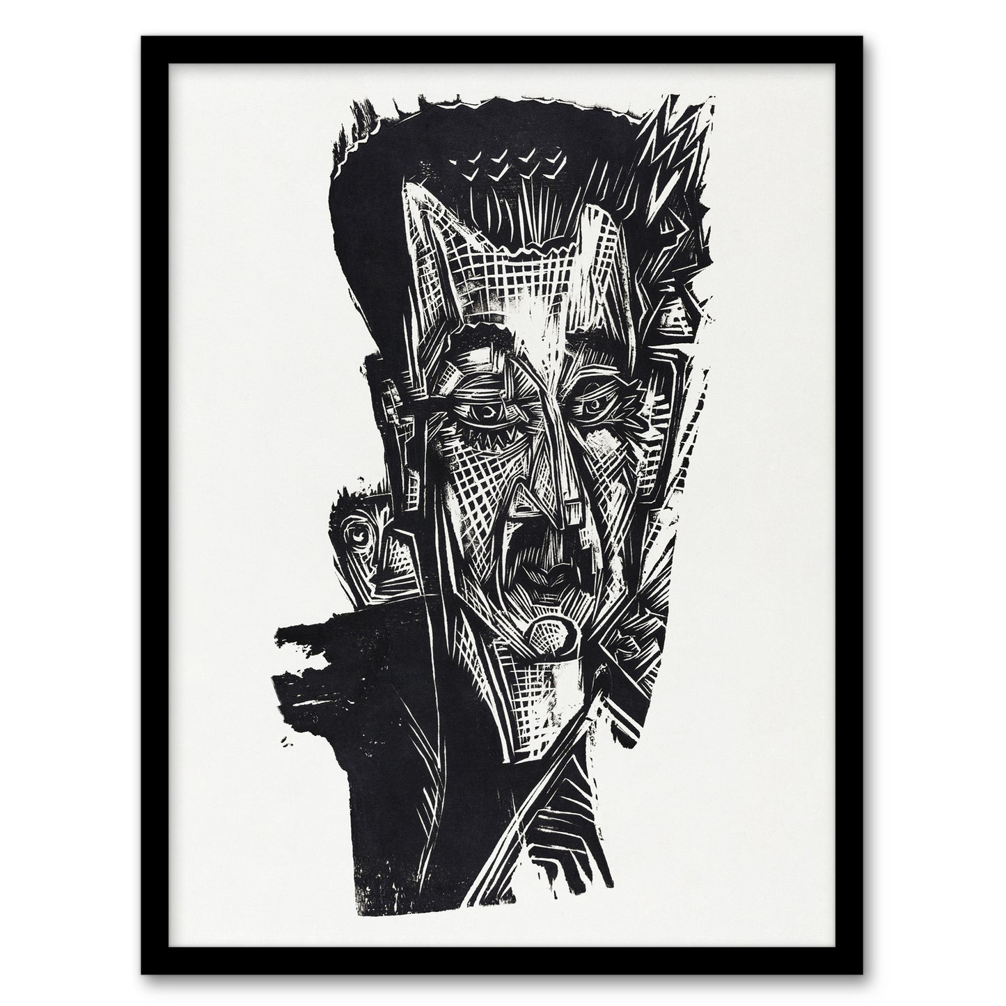 Dr Ludwig Binswanger Portrait Kirchner Framed Wall Art Print