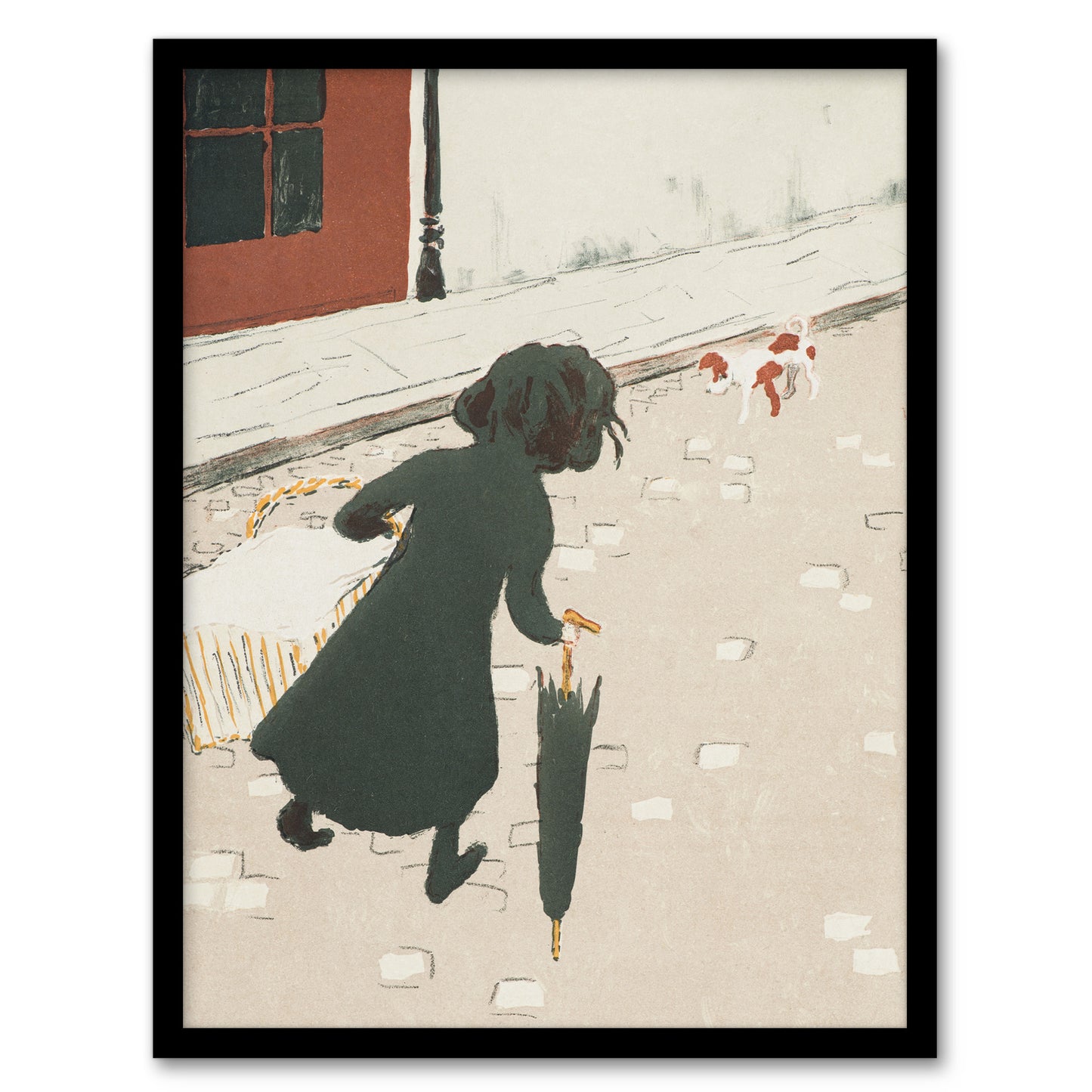 Parisian Life The Little Laundress Bonnard Framed Wall Art Print