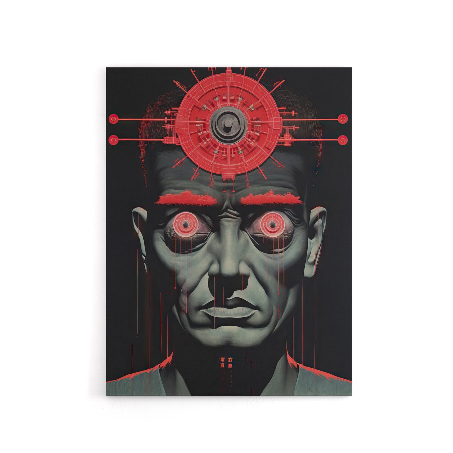 Big Brother Is Watching You George Orwell Canvas Wall Art Print