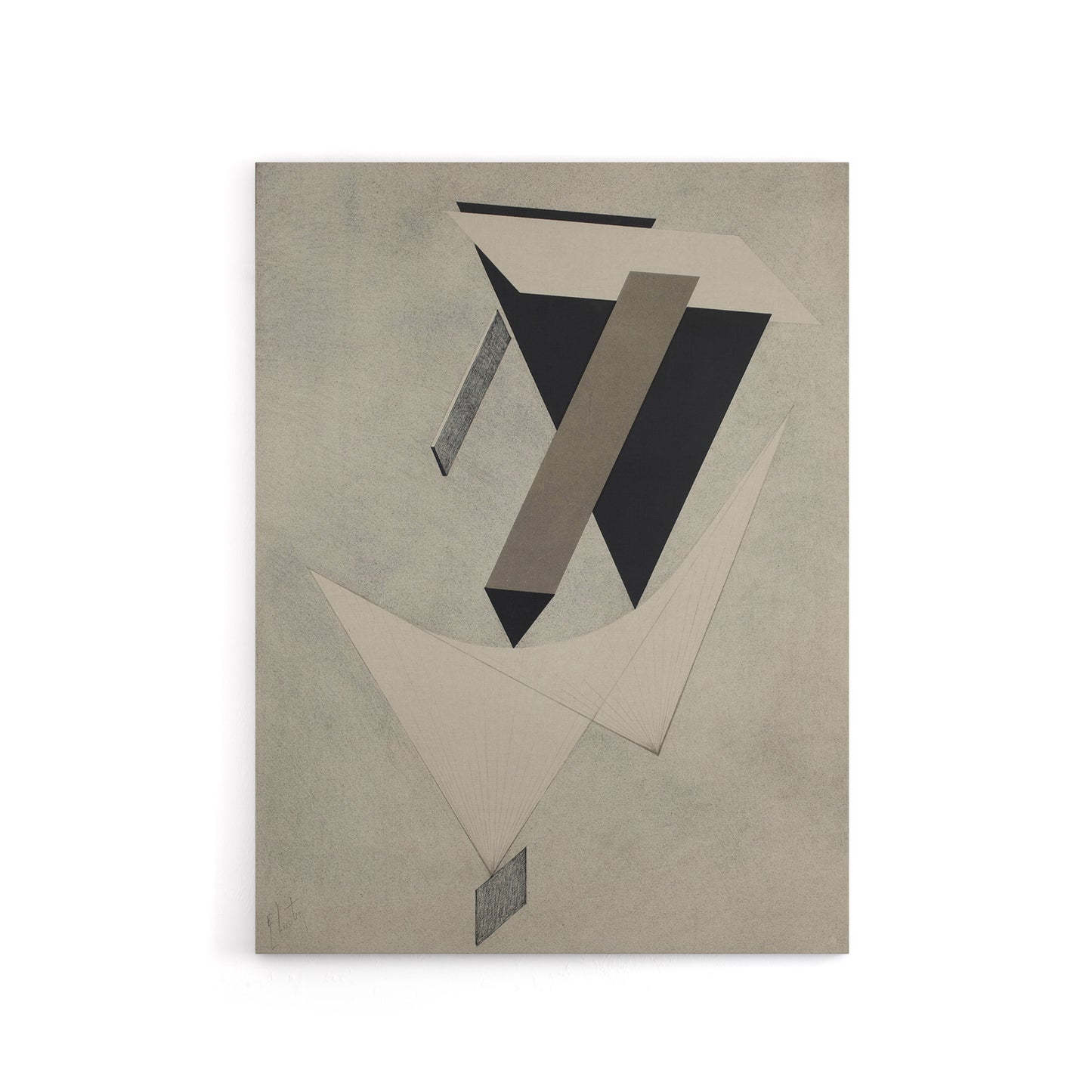Lazar El Lissitzky Kestnermappe Proun Canvas Wall Art Print