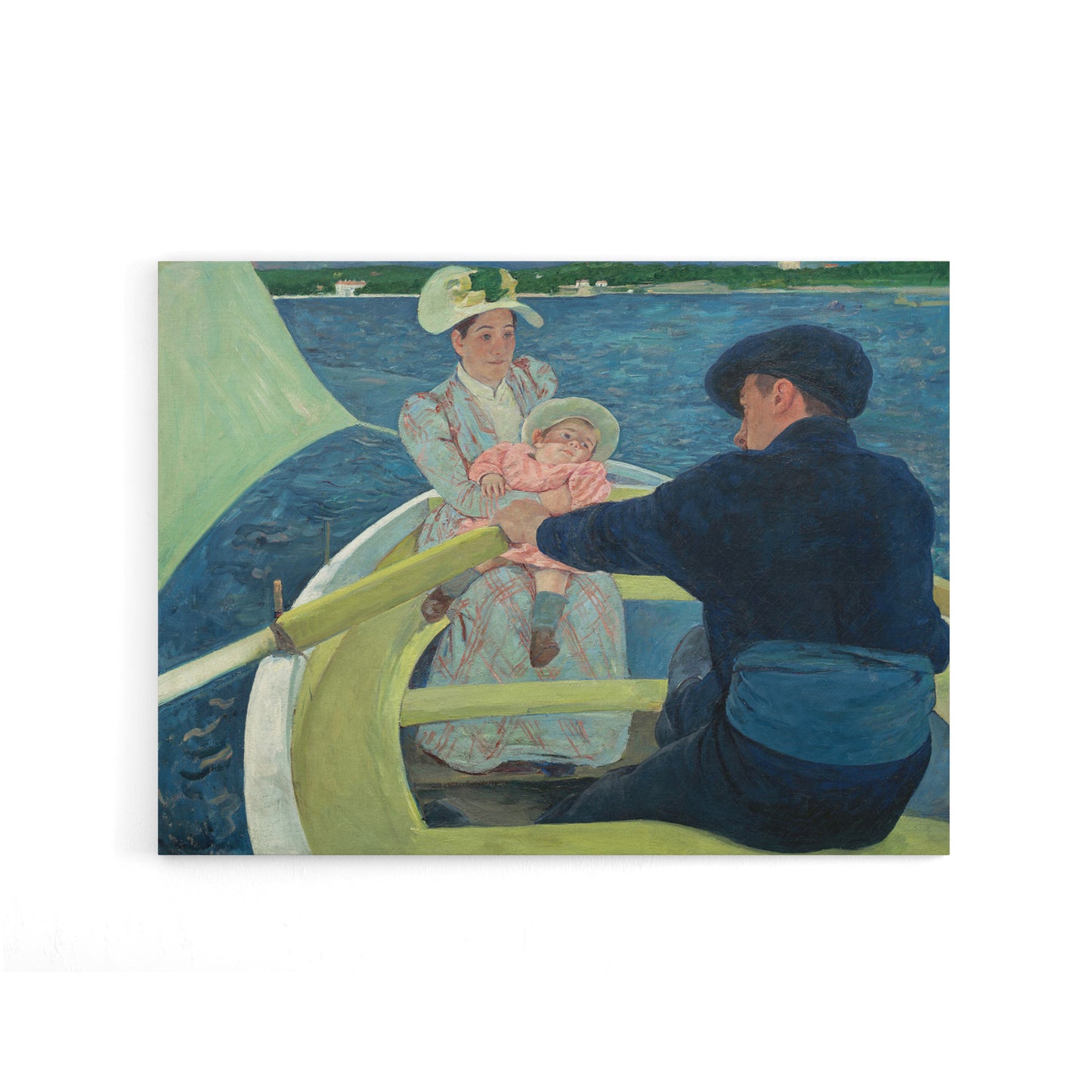 Mary Cassatt The Boating Party Canvas Wall Art Print