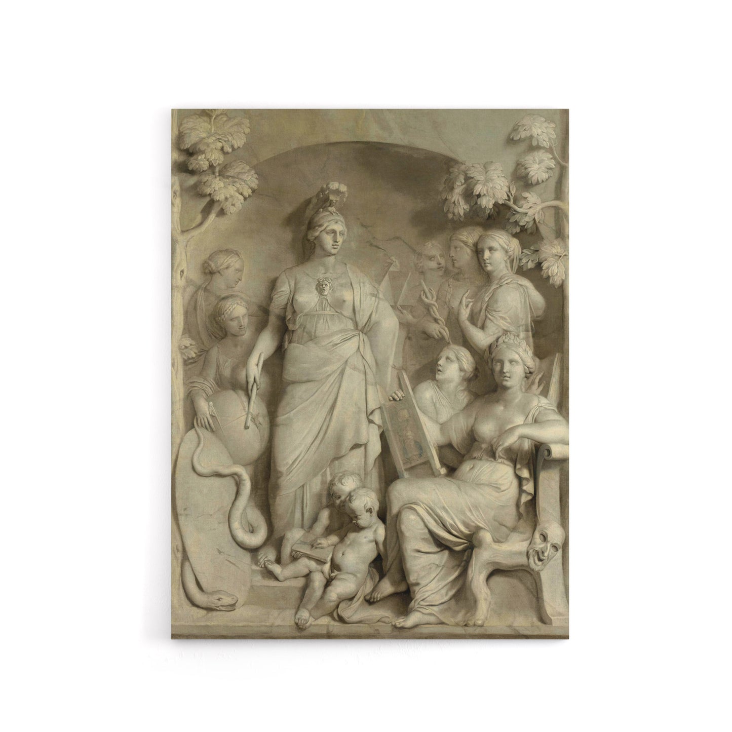 De Lairesse Allegory Of Sciences Canvas Wall Art Print