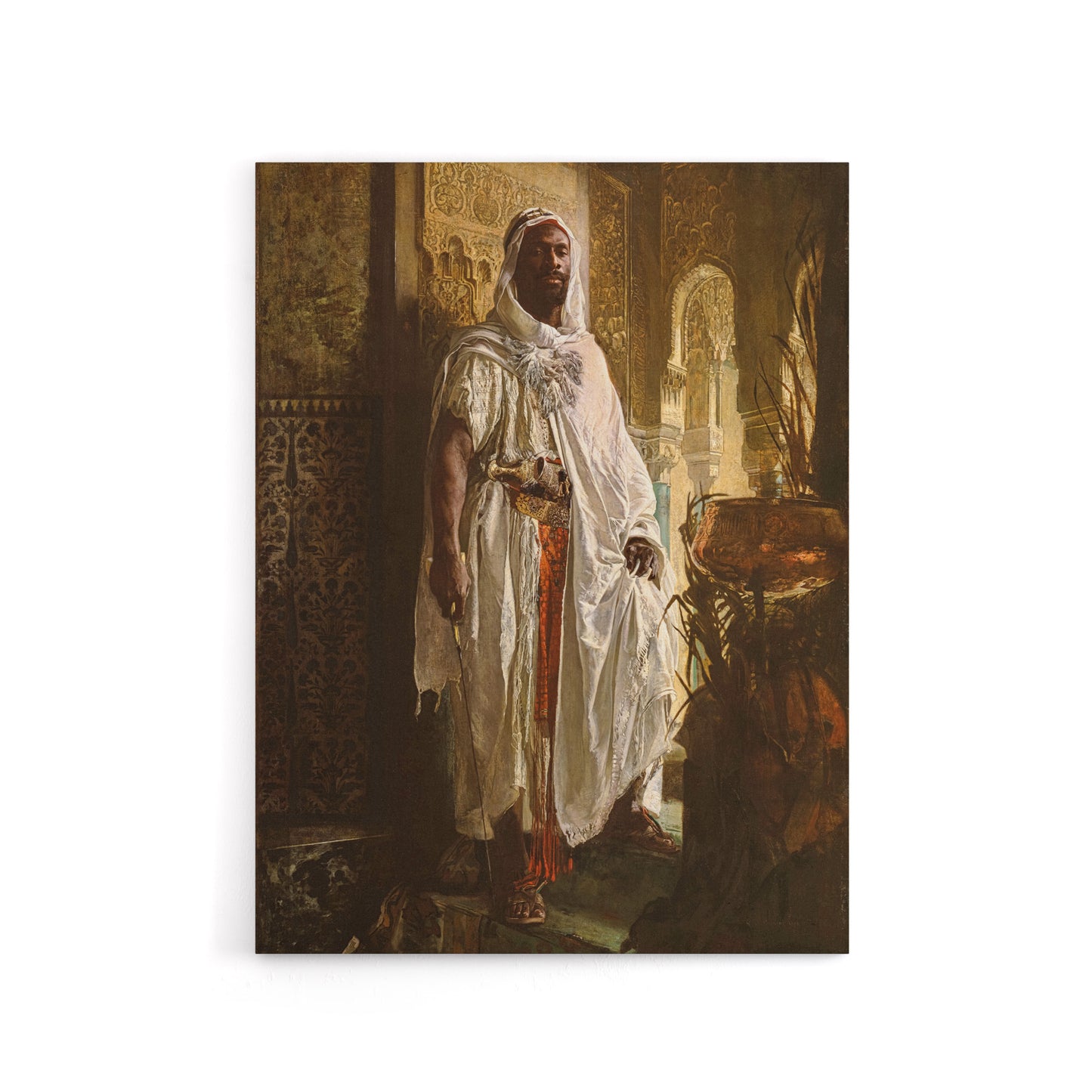 Charlemont The Moorish Chief Canvas Wall Art Print
