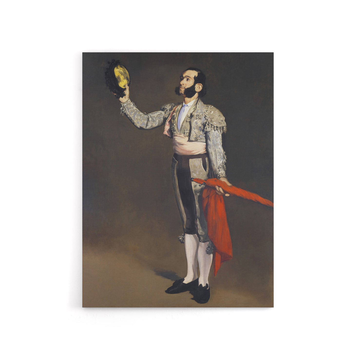 A Matador Saluting Portrait Painting Manet Canvas Wall Art