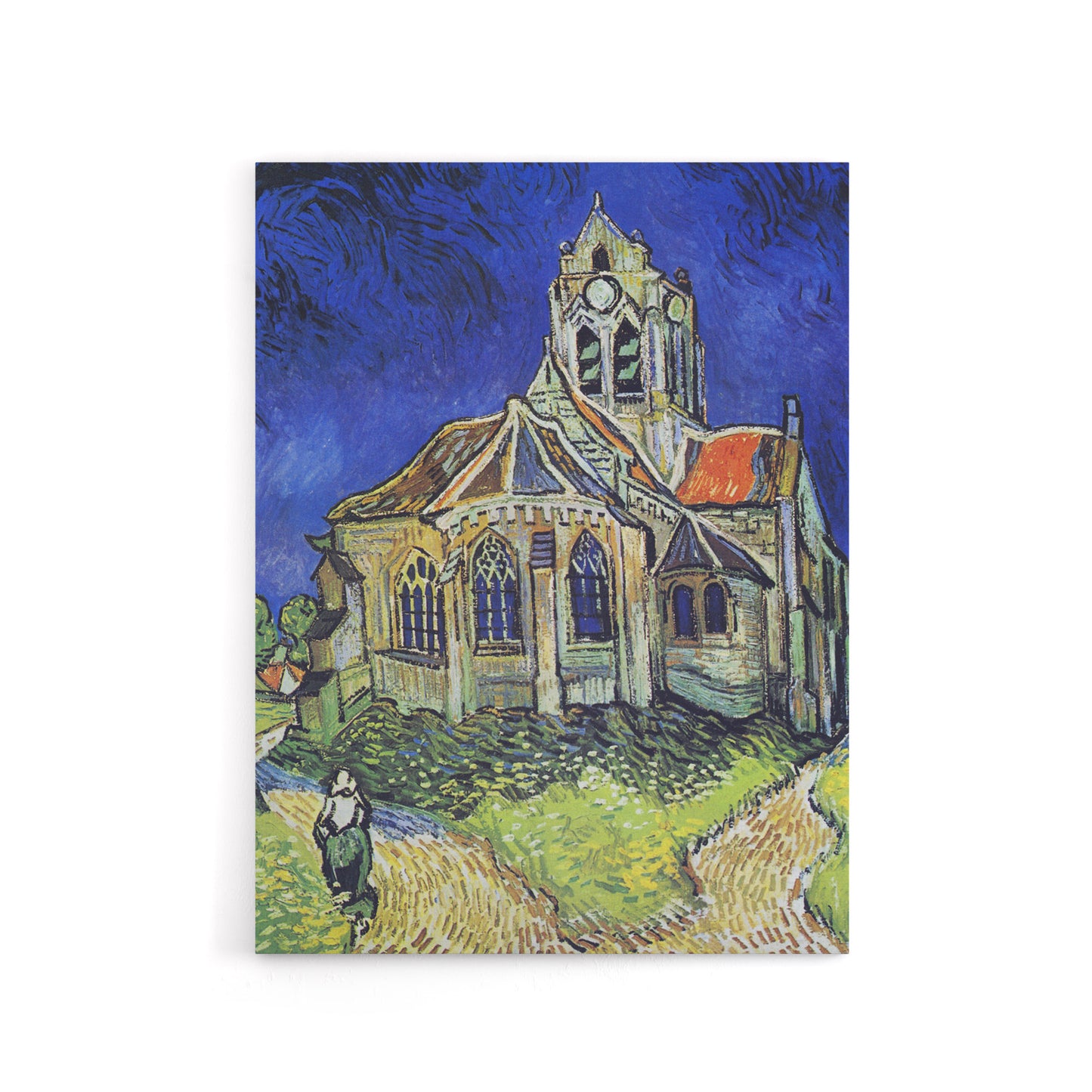 The Church at Auvers Oil Painting Van Gogh Canvas Wall Art