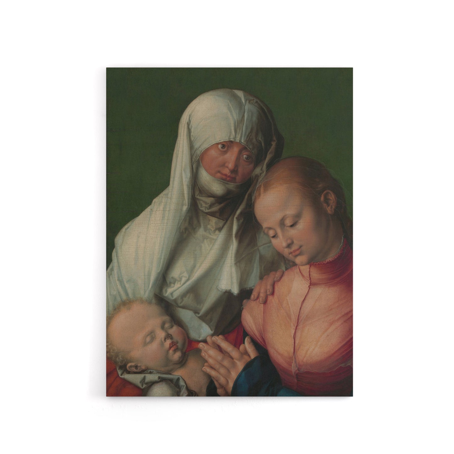 Virgin and Child with Saint Anne Durer Canvas Wall Art Print