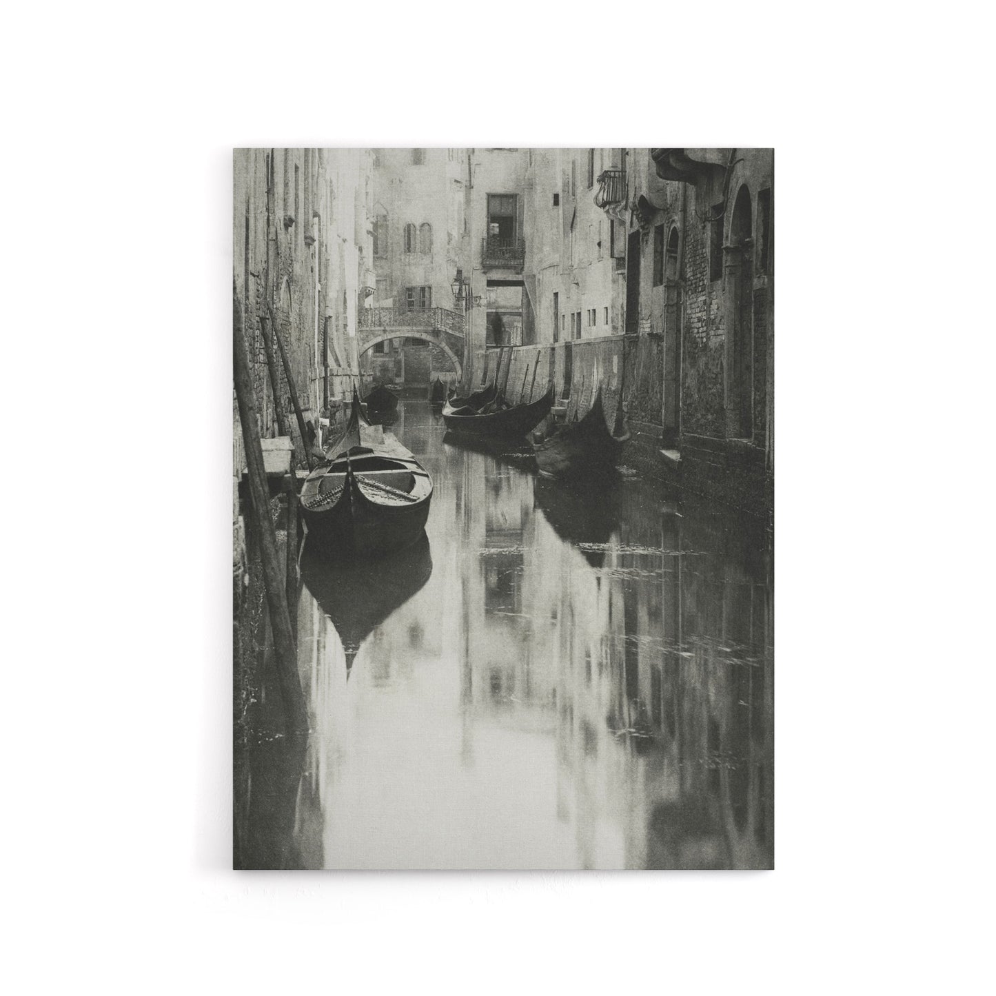 A Venetian Canal Photograph Alfred Stieglitz Canvas Wall Art Print