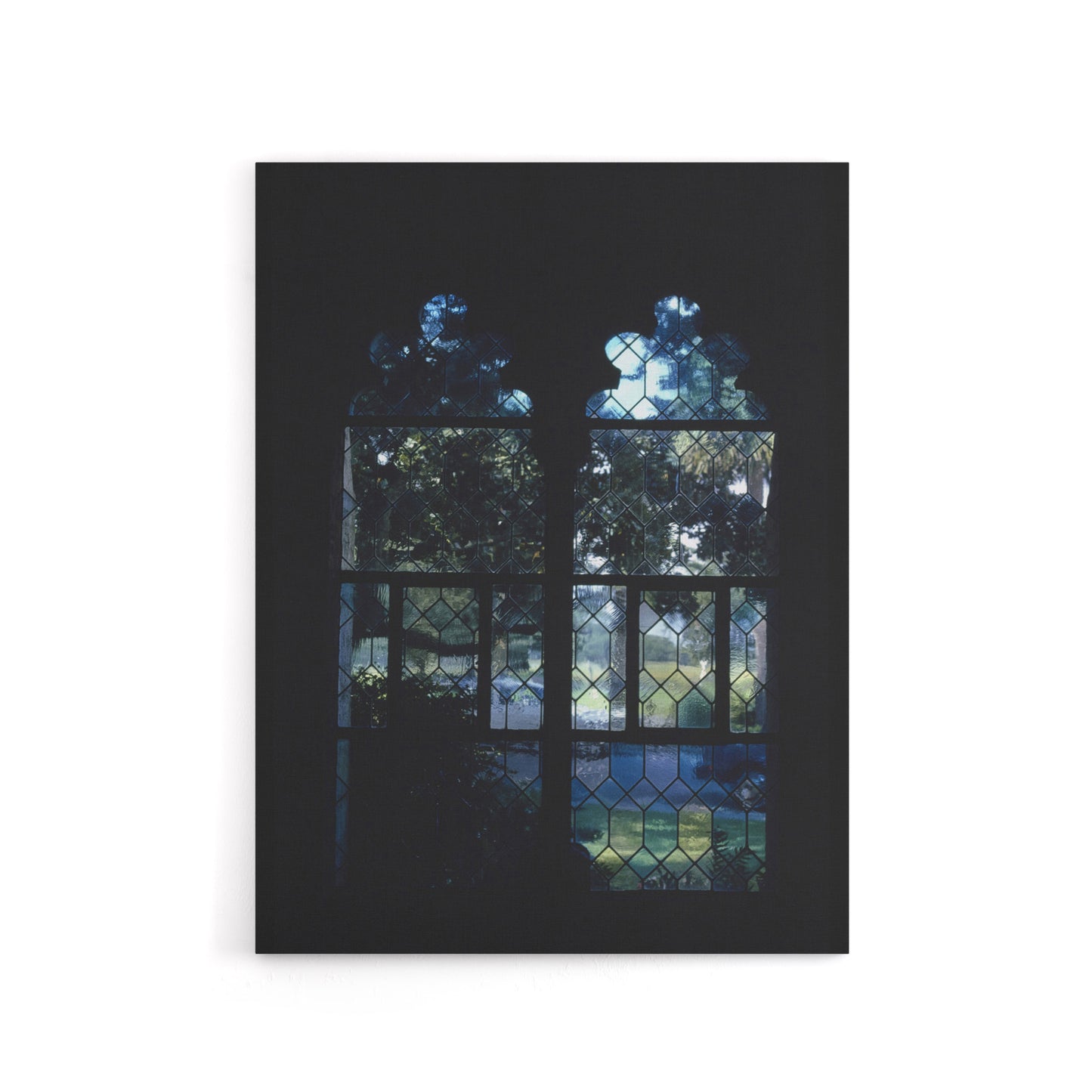 Cloister Hotel Vitro Stained Glass Margolies Canvas Wall Art Print