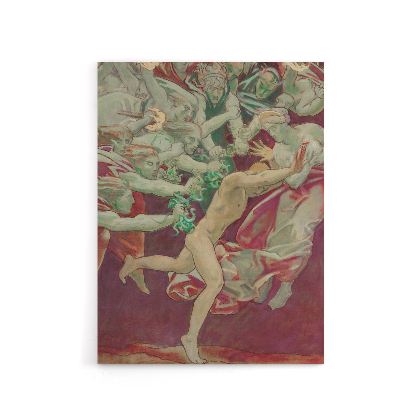 Orestes and the Furies John Singer Sargent Canvas Wall Art Print
