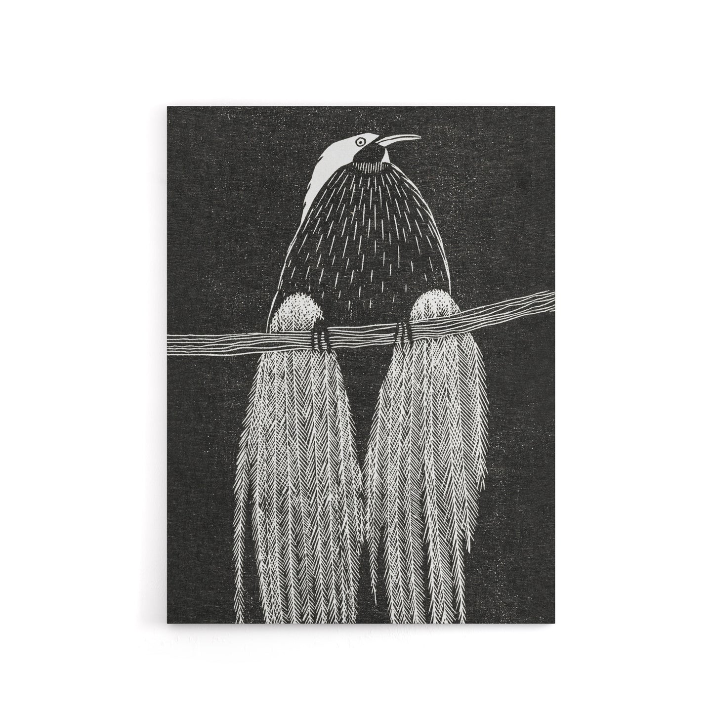 Stylised Bird of Paradise De Mesquita Canvas Wall Art Print