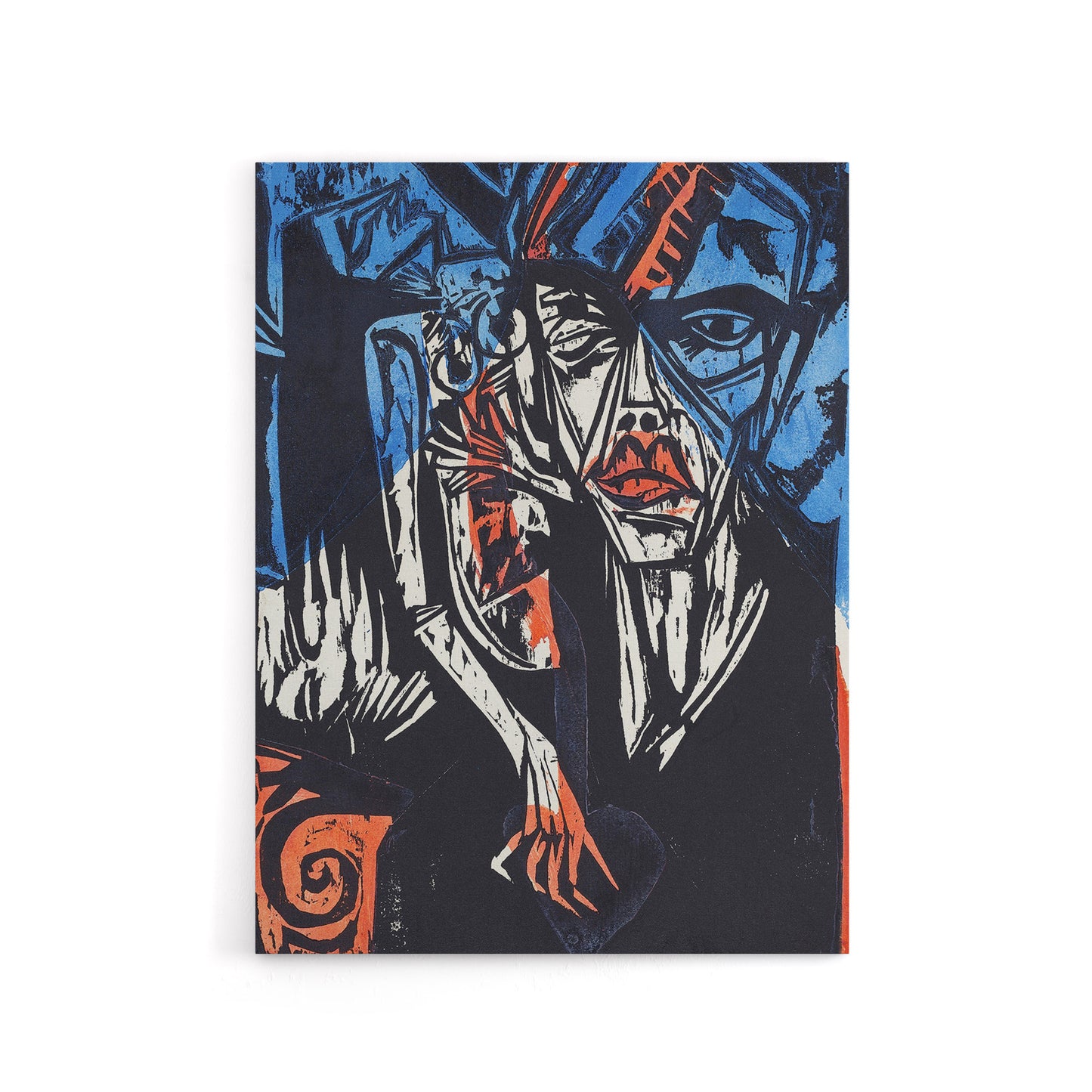 The Agonies of Love Ernst Ludwig Kirchner Canvas Wall Art