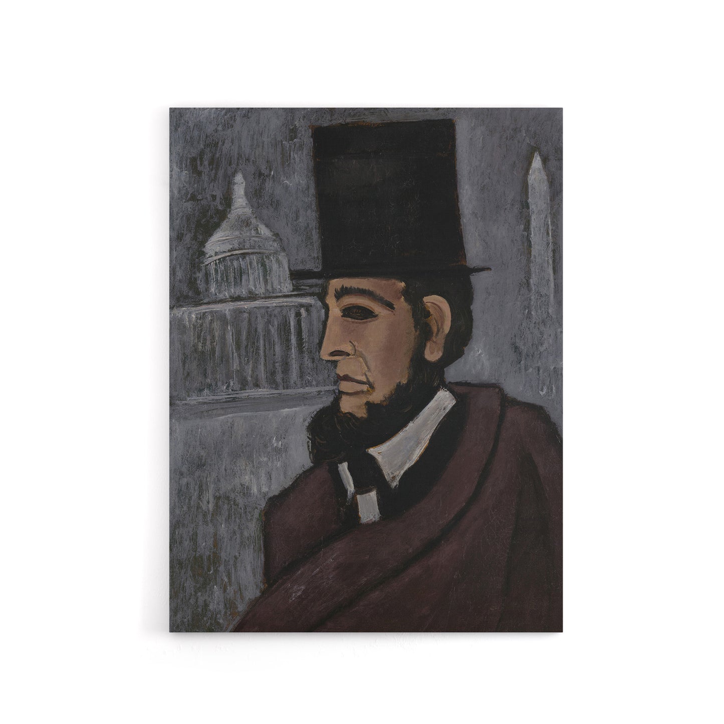 Weary of the Truth Abraham Lincoln Hartley Canvas Wall Art