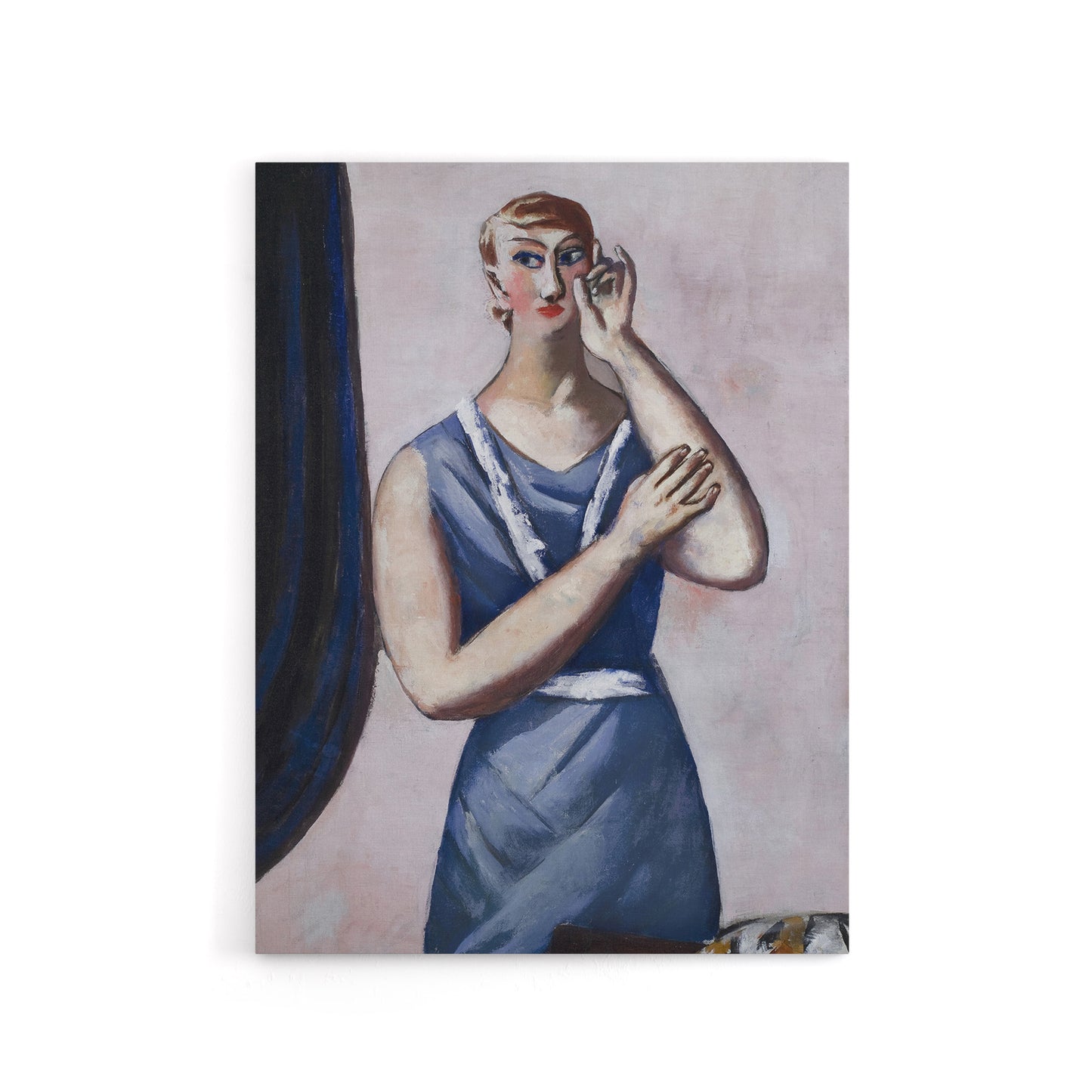 Valentine Tessier Portrait Painting Beckmann Canvas Wall Art