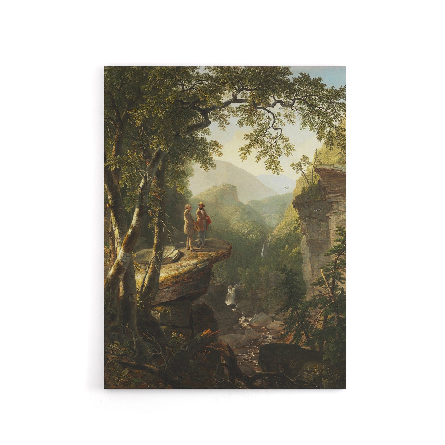 Asher Brown Durand Kindred Spirits Canvas Wall Art Print
