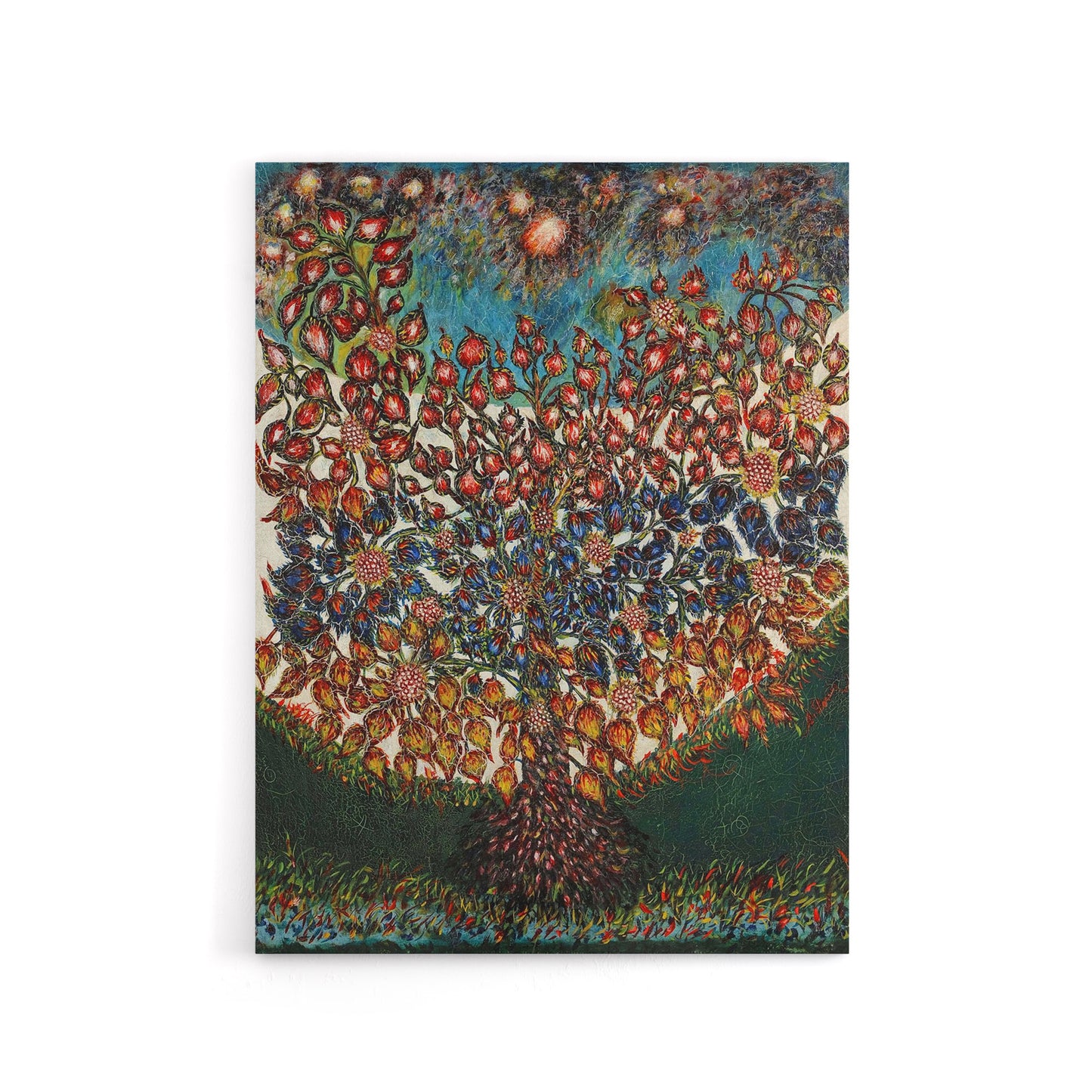 Seraphine Louis Garden of Eden Tree Of Life Canvas Wall Art Print