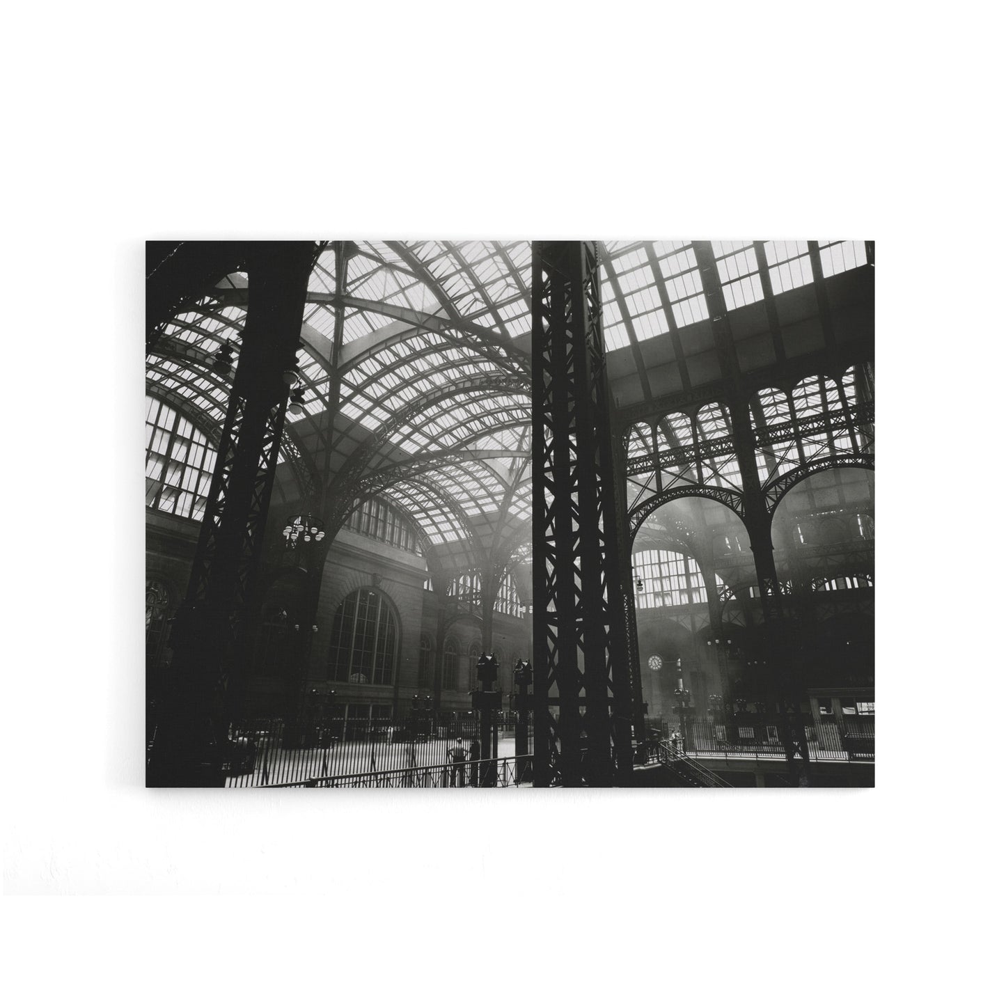 Berenice Abbott Penn Station Interior Photo Canvas Wall Art Print