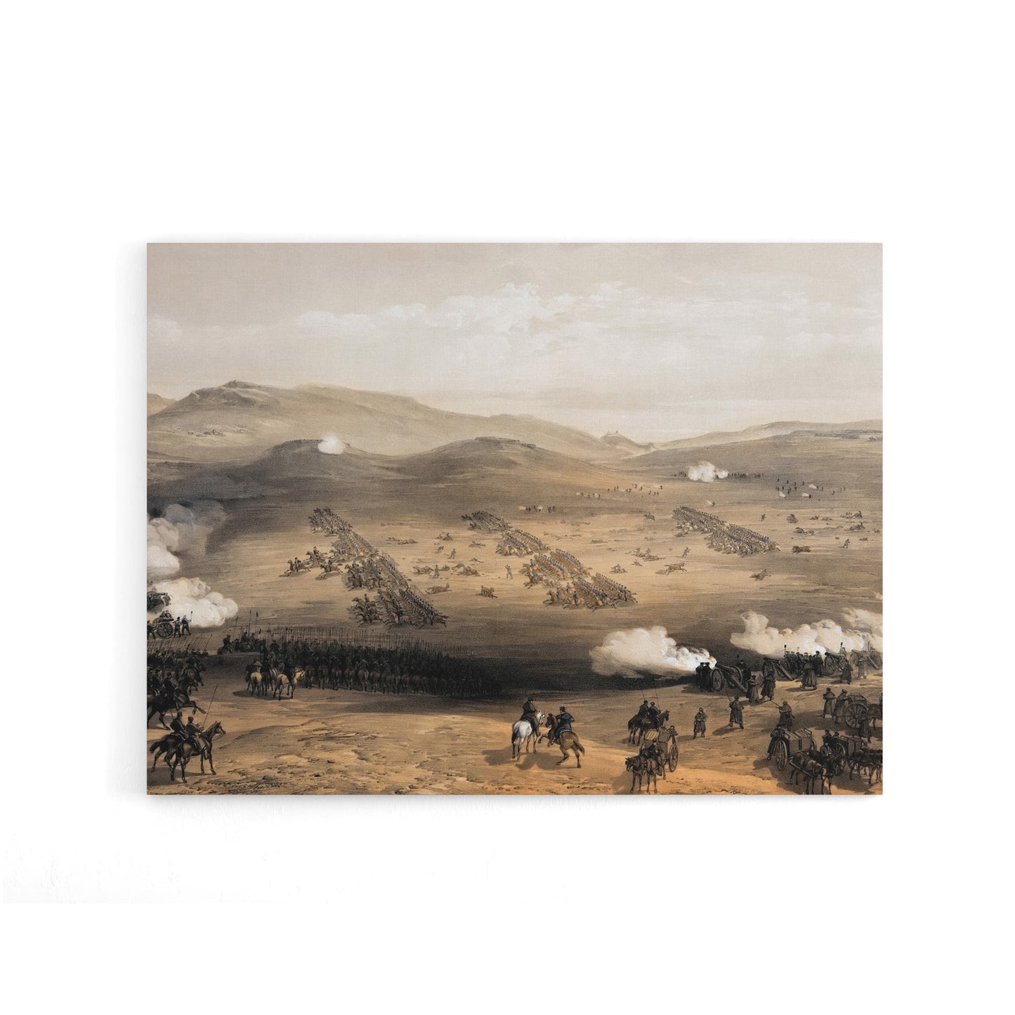 Simpson The Charge of the Light Brigade Canvas Wall Art Print
