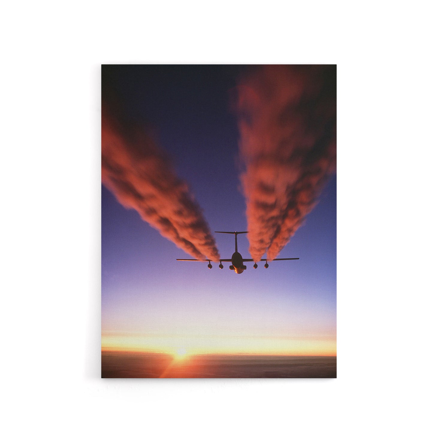 US Military USAF C 141 Starlifter Aircraft Canvas Wall Art Print