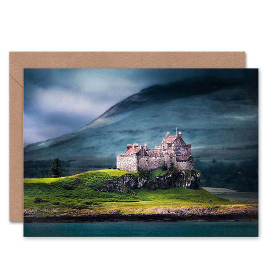 Duart Castle Scotland Isle Mull Photo Greeting Card