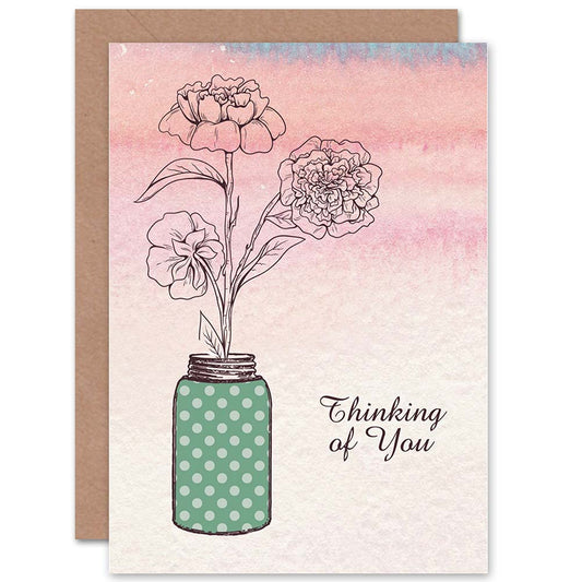 Bereaved Thinking of You Sympathy Card