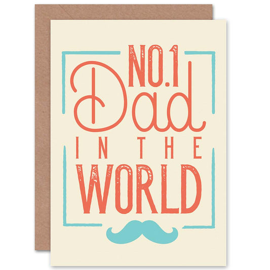 Moustache Funny Father's Day Card