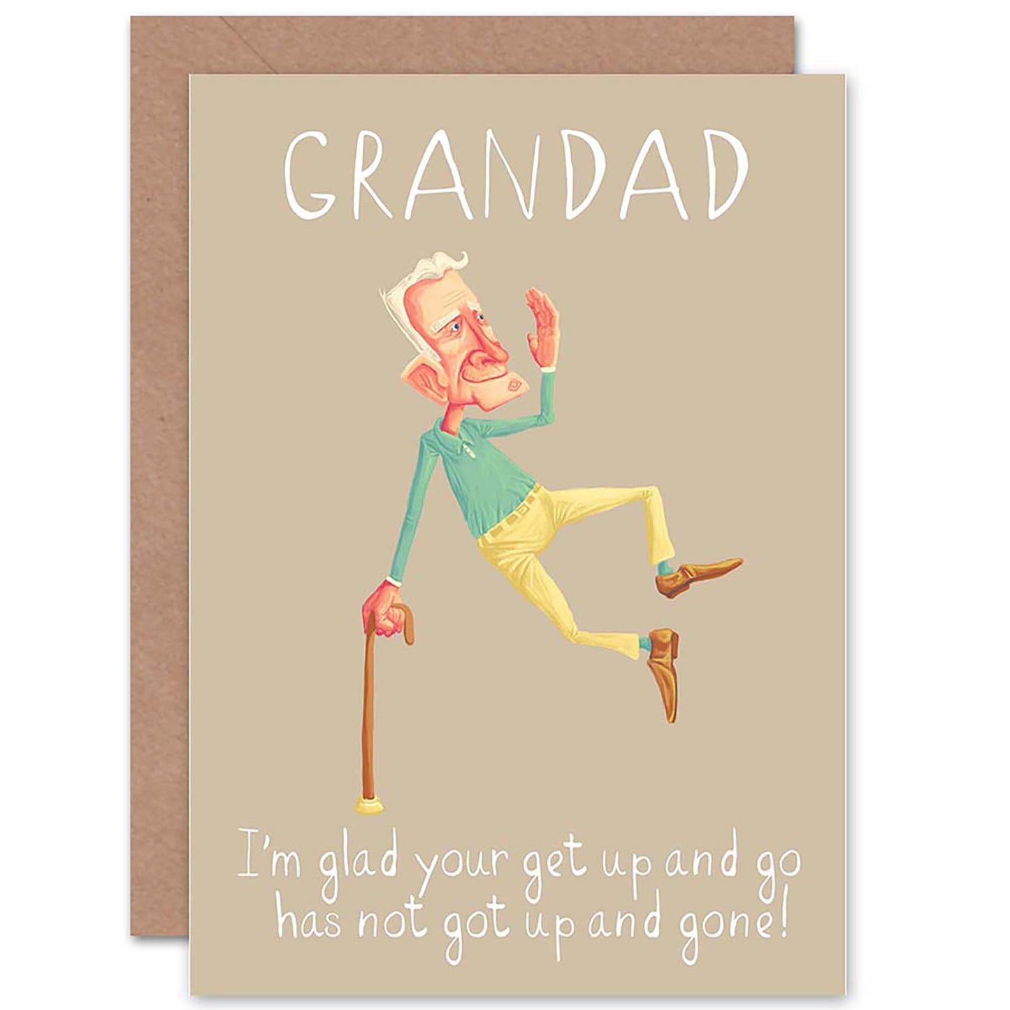 Clicking Heels Get Up Go Funny Birthday Card