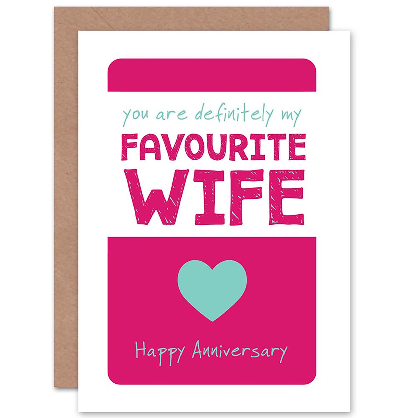 Favourite Partner Romantic Card
