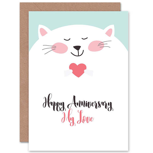 My Love Cat Partner Romantic Card