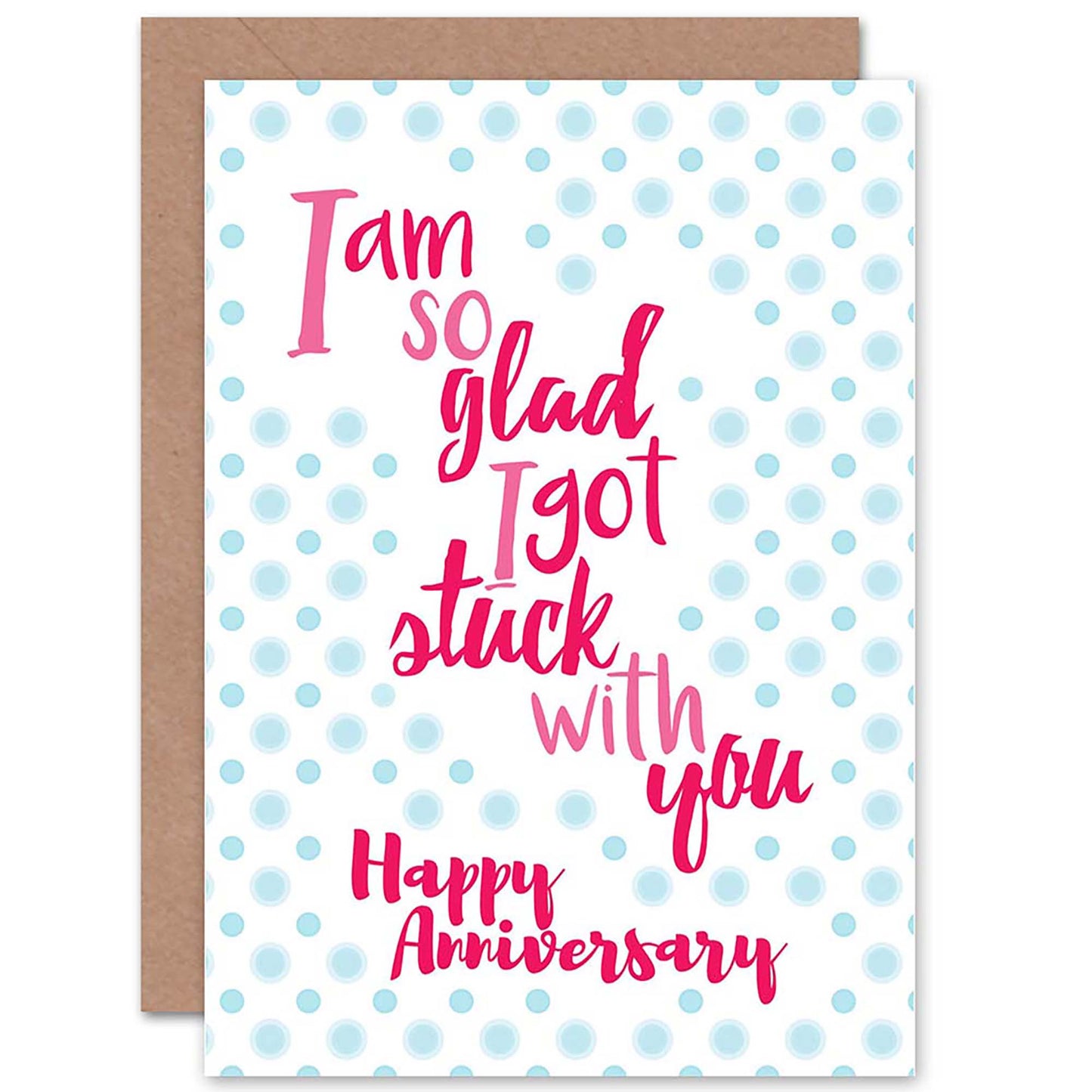 Stuck You Partner Romantic Card
