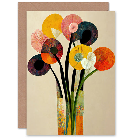 Spring Flowers Floral Mother's day Card