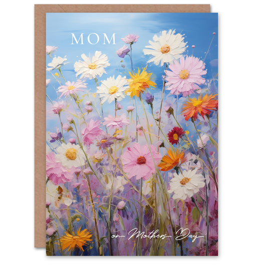 Field Wildflowers Floral Mother's day Card