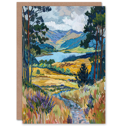 Loch Lomond Scottish Landscape Nature Lover Greeting Card