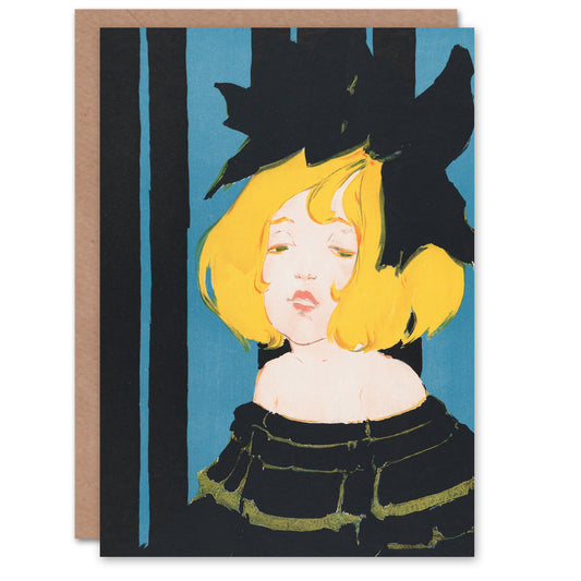 Ethel ReedIn Childhoods Country Book Cover Greetings Card
