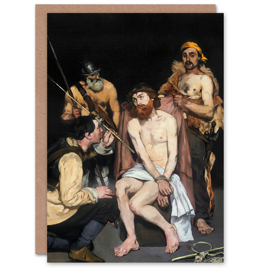Edouard Manet Art Card Jesus Mocked by the Soldiers