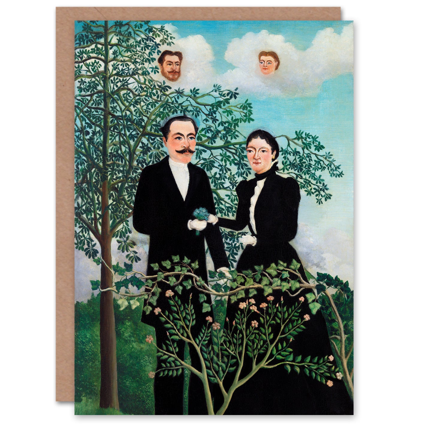 Henri Rousseau Art Card Past and Present Philosophical Though