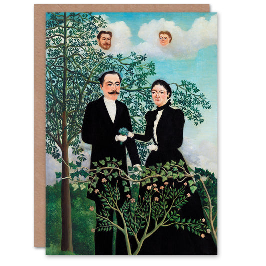Henri Rousseau Art Card Past and Present Philosophical Though
