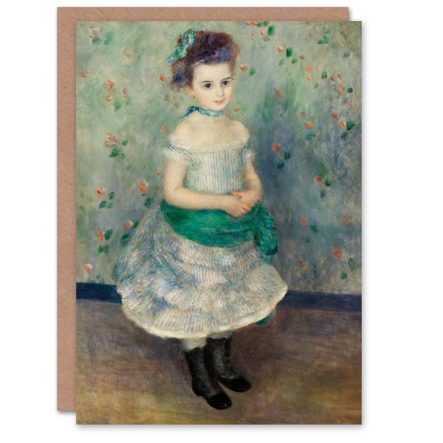 Pierre Auguste Renoir Art Card Jeanne Durand Ruel