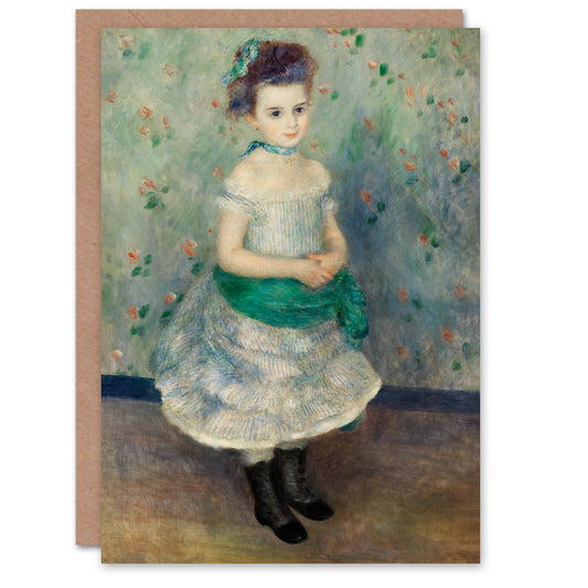 Pierre Auguste Renoir Art Card Jeanne Durand Ruel