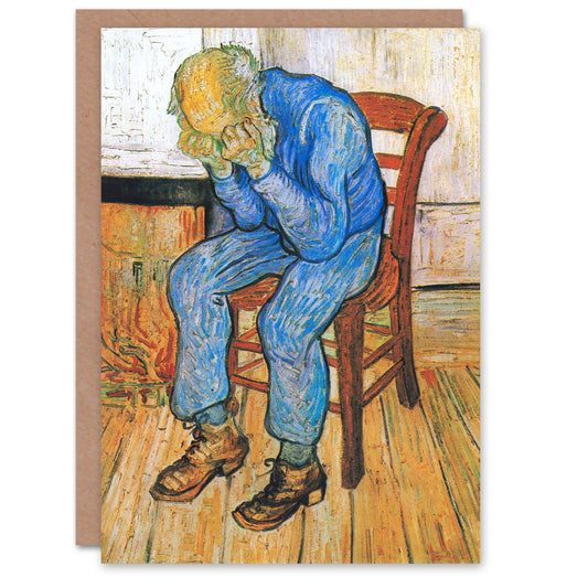 Vincent van Gogh Art Card At Eternity's Gate Sorrowing Old Man
