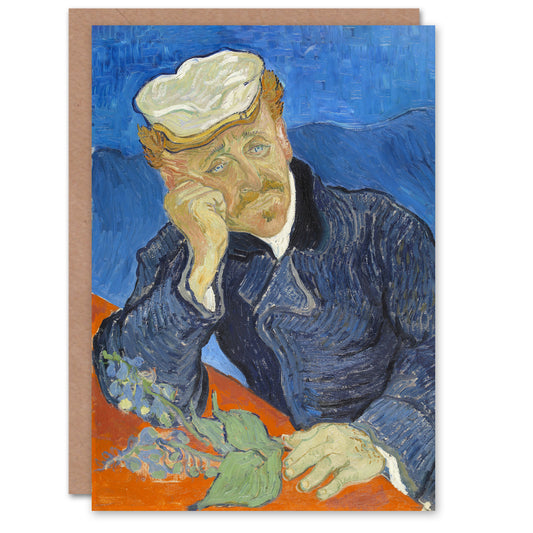 Vincent van Gogh Art Card Dr Paul Gachet Portrait